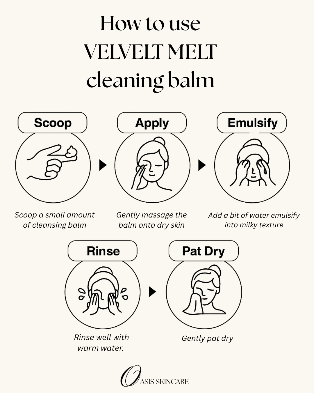 How to use Velvet Melt Cleansing Balm